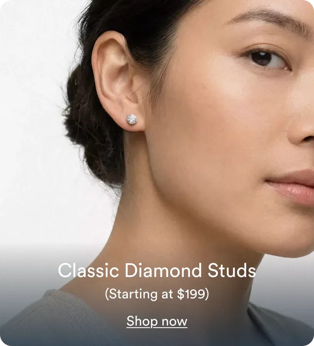 Classic Diamond Stud Earrings