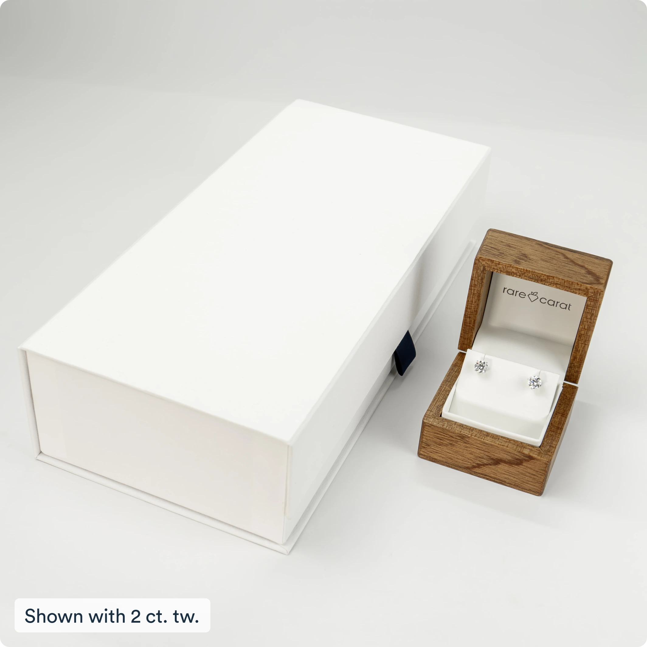 14K Yellow Gold Four-Prong Screw Back Earrings